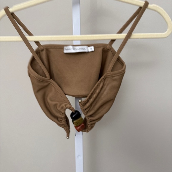 Christopher Esber Brown Bikini Top size 8/ us2 - Picture 4 of 6